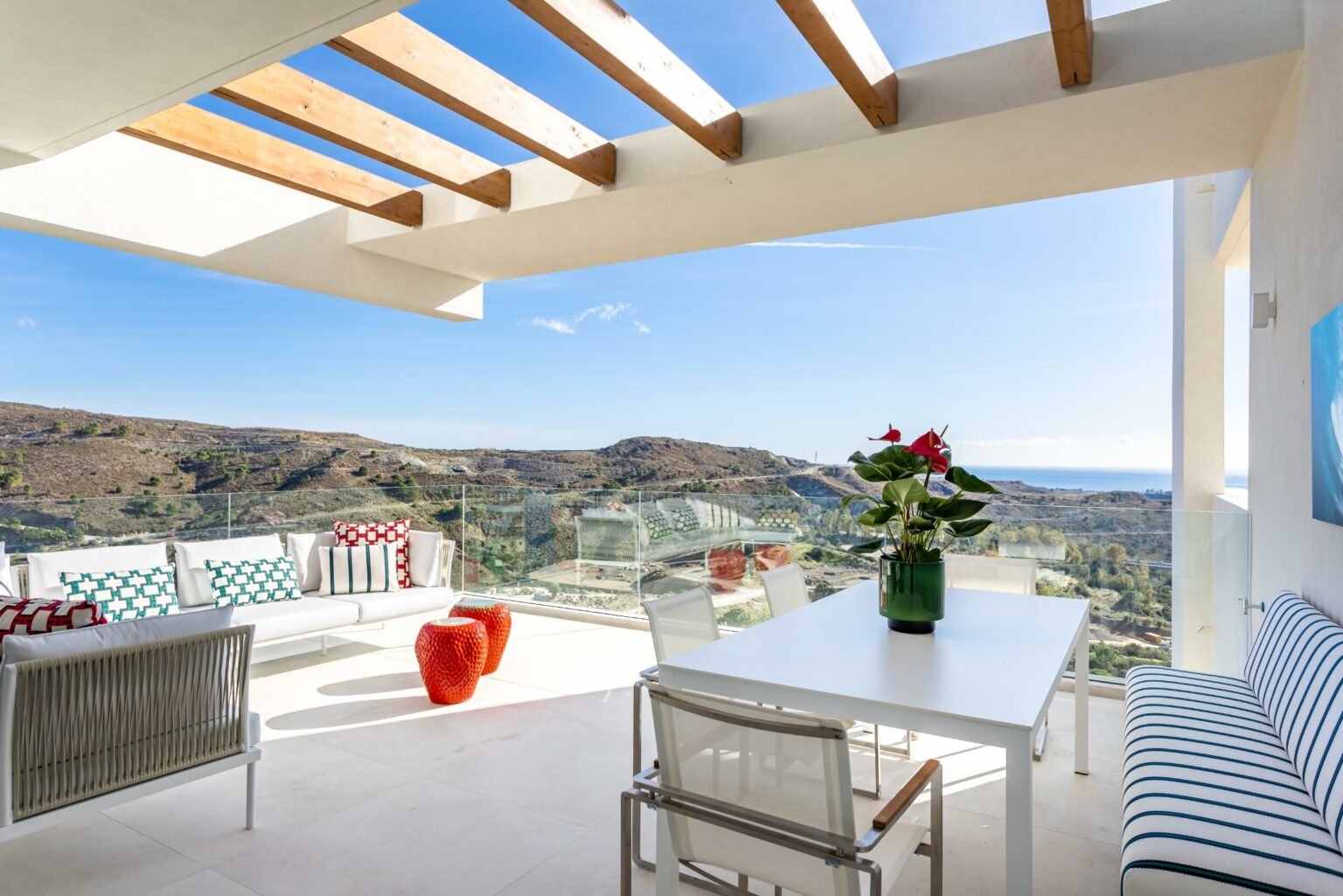 Luxusapartment mit Meerblick, Benahavís