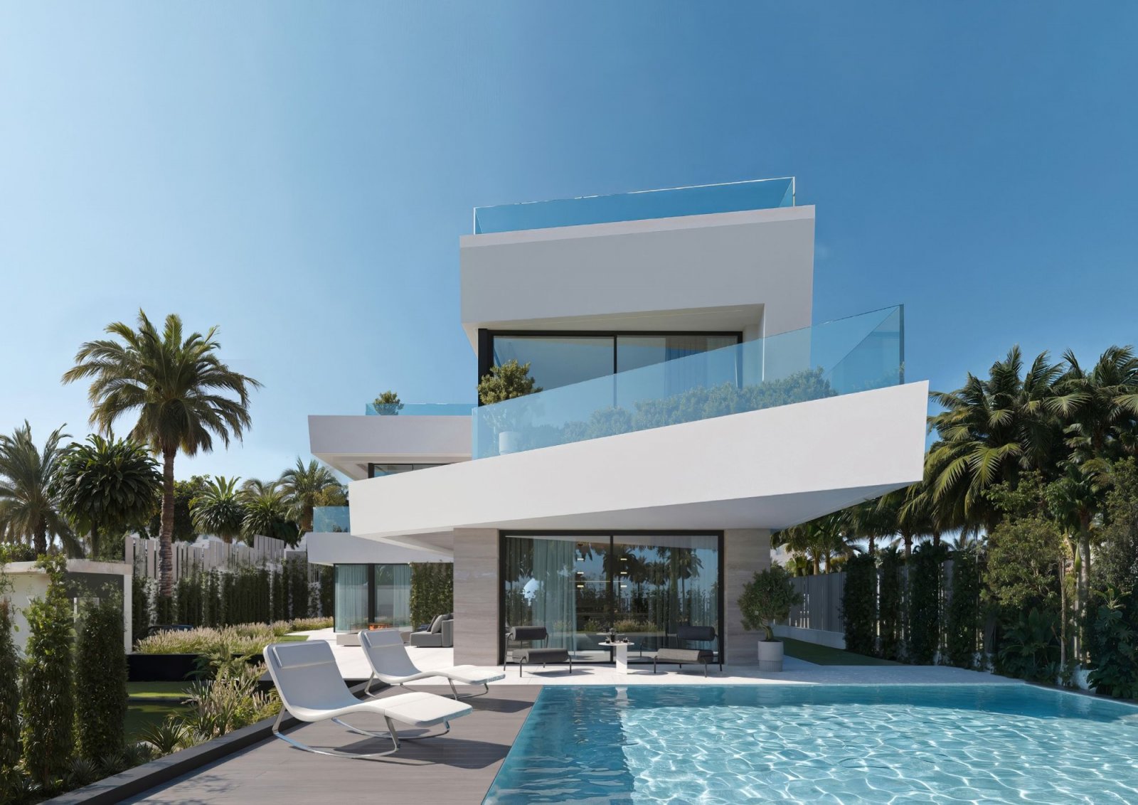 Exklusive Villen mit Pool am Meer, Mijas