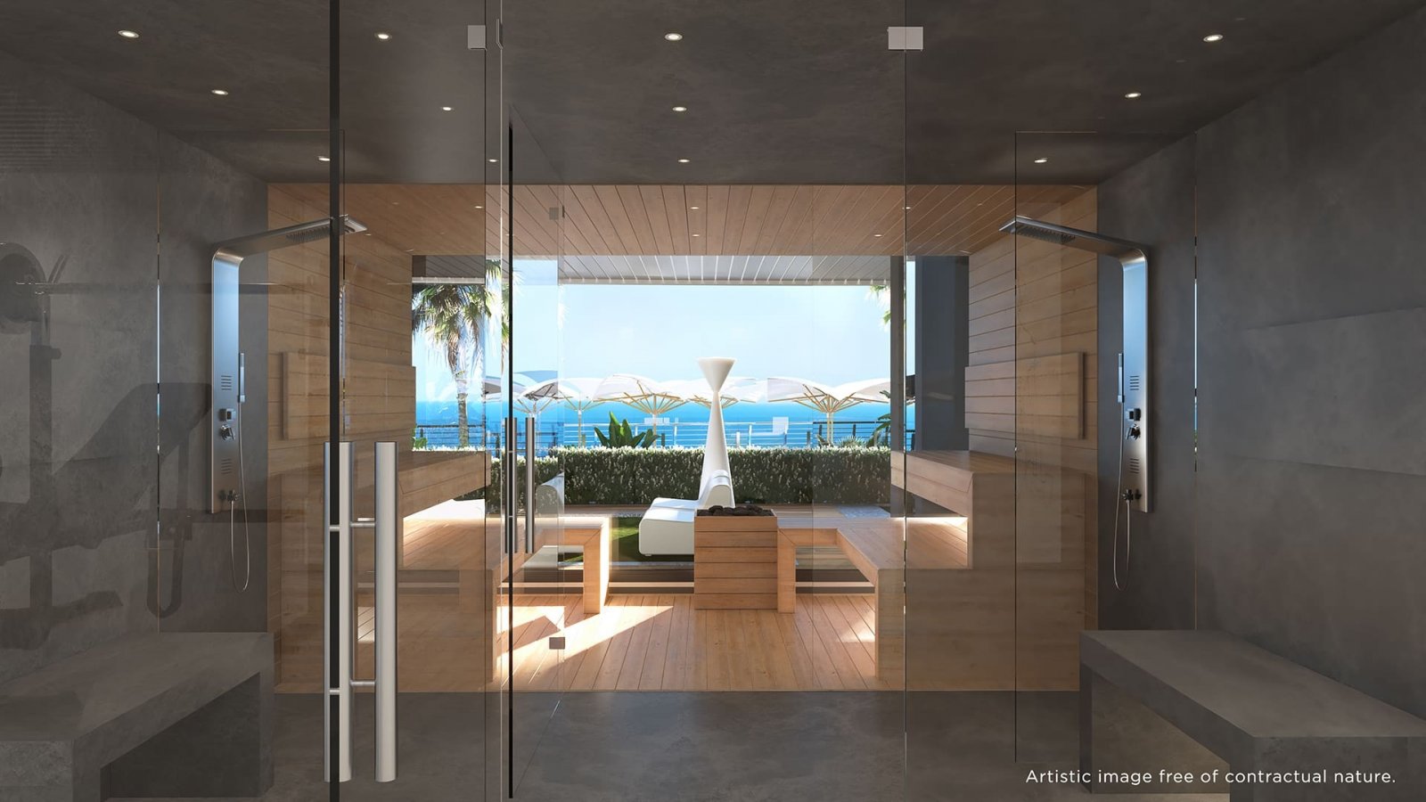 Elegantes Apartment mit Meerblick, La Manga