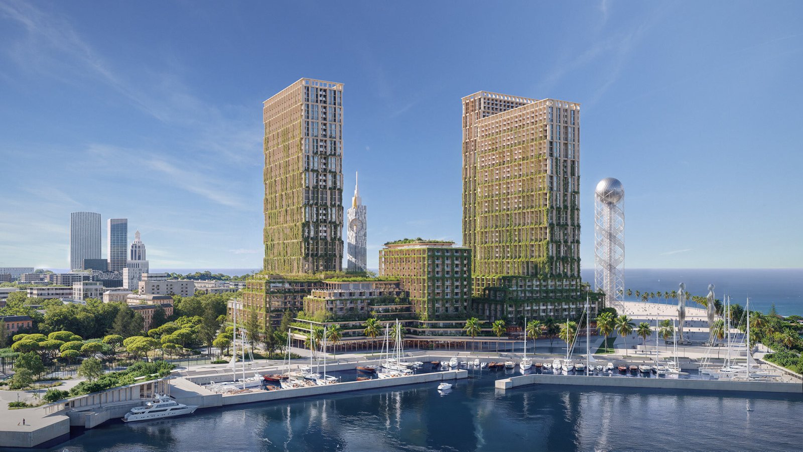 Silk Towers – Progetto di investimento distintivo sulla prima linea costiera di Batumi, Georgia