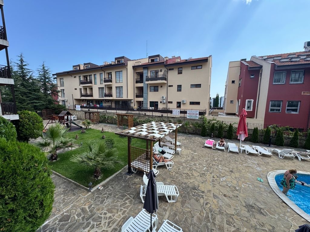 Studio nel Panorama Bay 2 con vista piscina a Sveti Vlas, Bulgaria