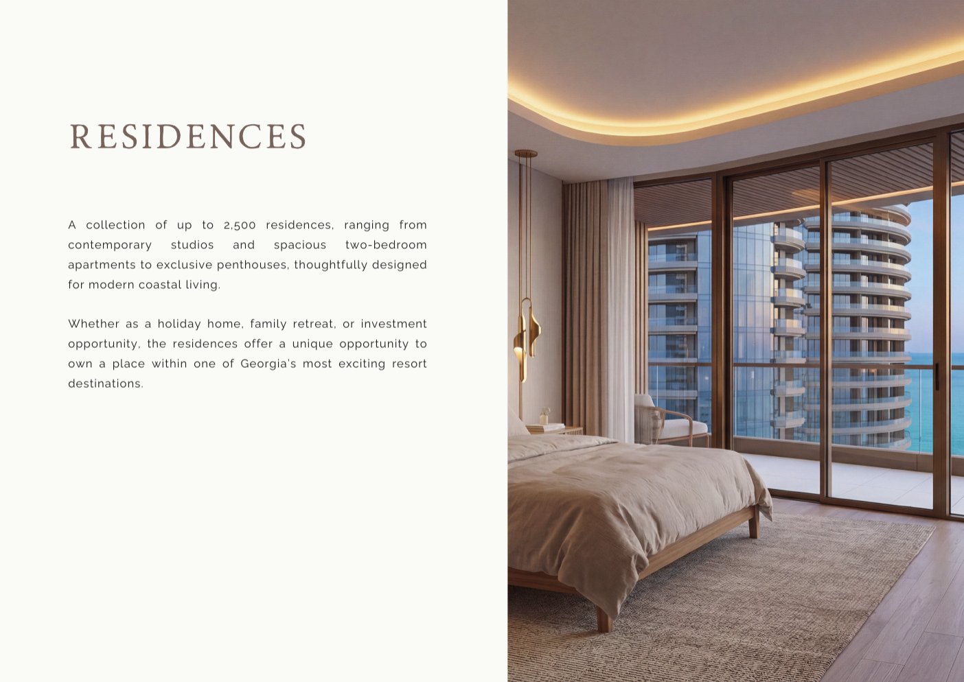 Swissôtel Kobuleti Beach Resort vicino a Batumi, Georgia – Studio di marca premium direttamente sulla spiaggia