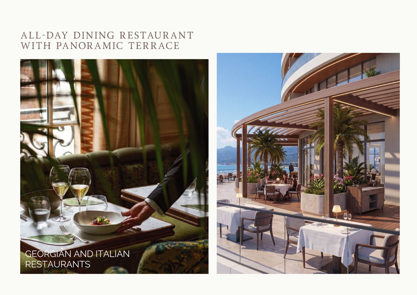 Swissôtel Kobuleti Beach Resort vicino a Batumi, Georgia – Studio di marca premium direttamente sulla spiaggia