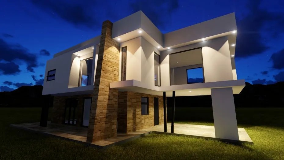 Freistehende Villa in Pegia - St. Georg, Paphos