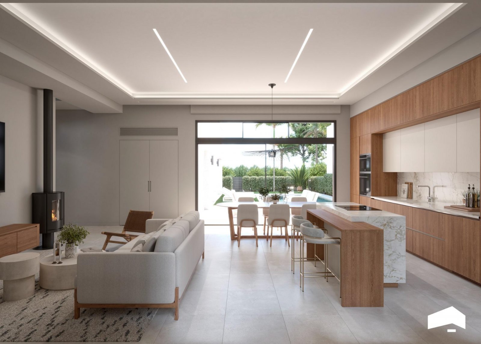 Luxuriöse Villen mit Pool und privatem Solarium in einer geschlossenen Ferienanlage am Mar Menor, Torre Pacheco