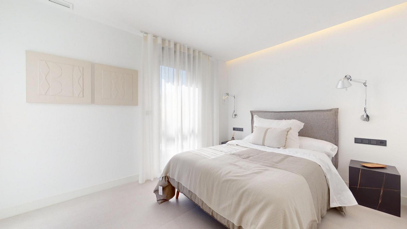 Luxuriöse neue Villa mit Swimmingpool und Panoramablick auf Meer und Berge – Polop, Costa Blanca