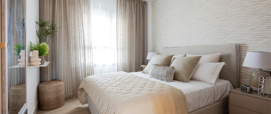 Elegantes Apartment, moderner Komplex in der Nähe von Playa Ancha → Costa del Sol