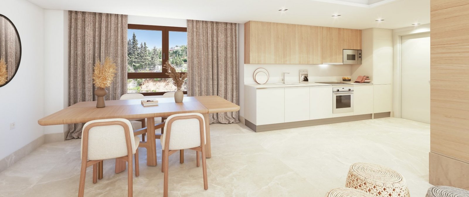 Großzügiges Apartment mit Terrasse in erstklassiger Lage Benahavis Costa del Sol Luxusresidenz am Golfplatz.