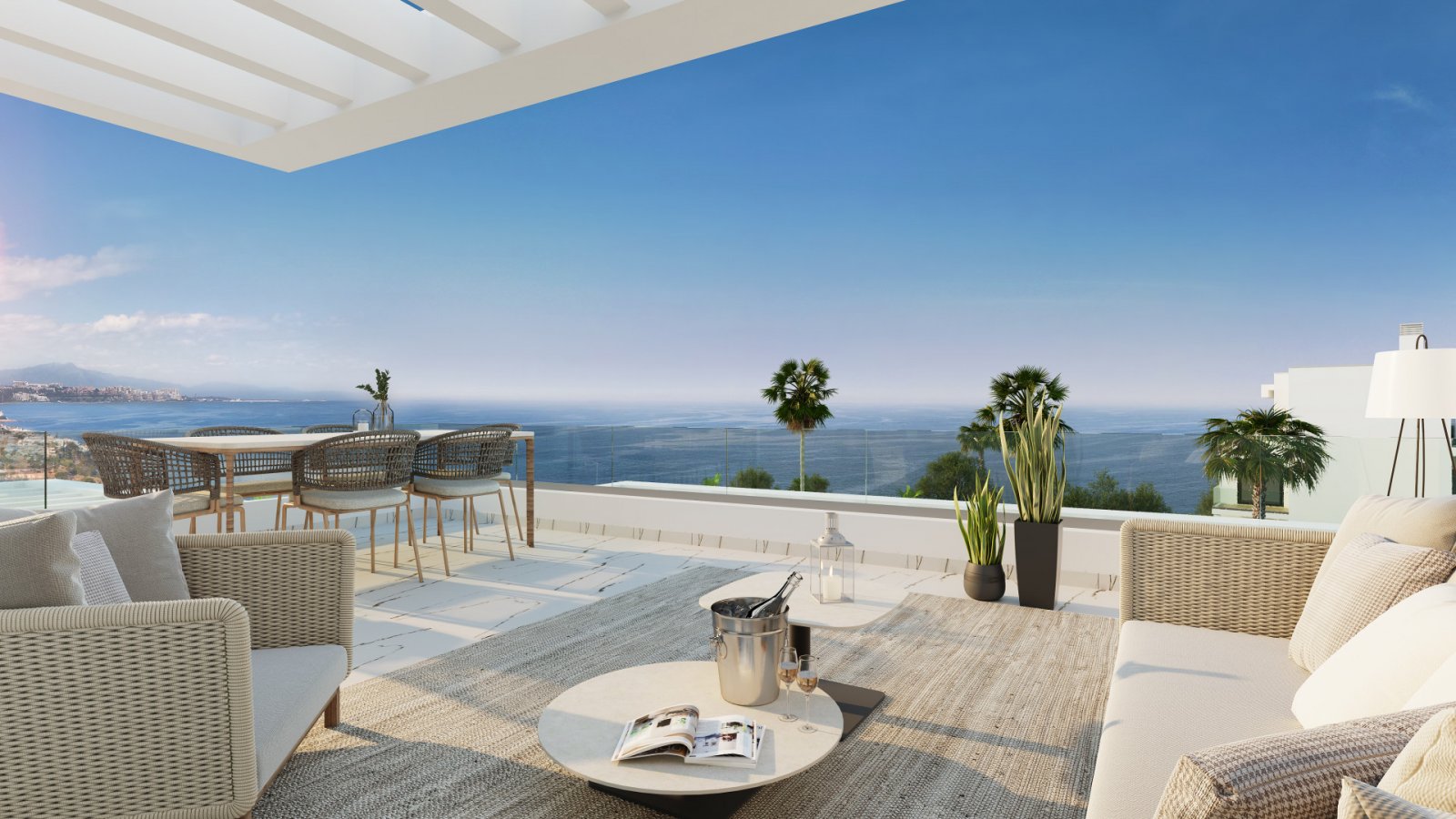 Exklusives Penthouse → Meerblick und 1 km zum Strand → Casares Costa