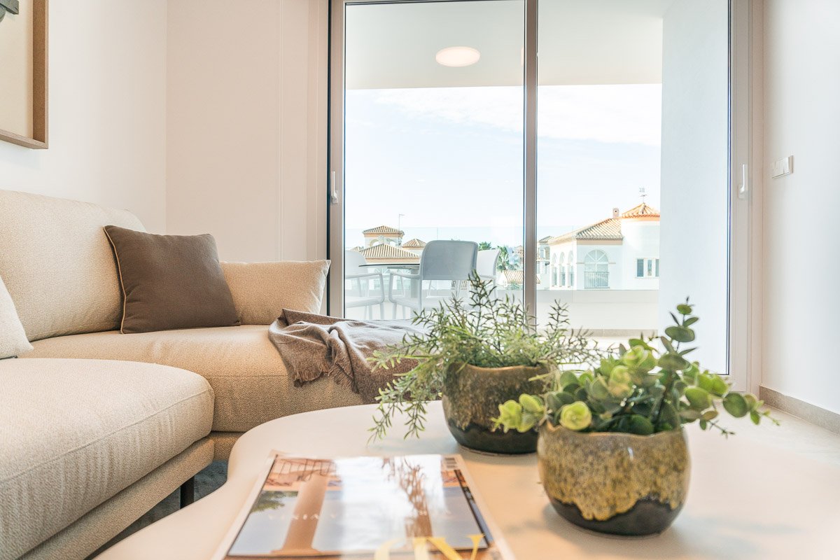 Luxusapartments, 50 m vom Meer entfernt, Playa Flamenca