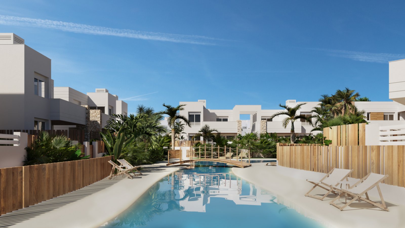 Stilvoller Bungalow mit Solarium und Garten am Meer in San Juan de los Terreros