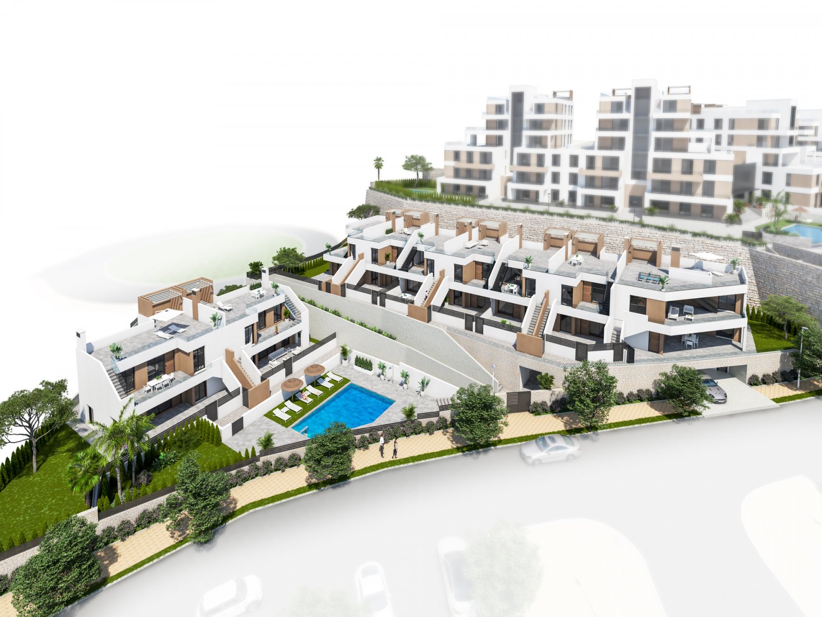 Moderne Apartments, 2 km vom Meer entfernt, Vera