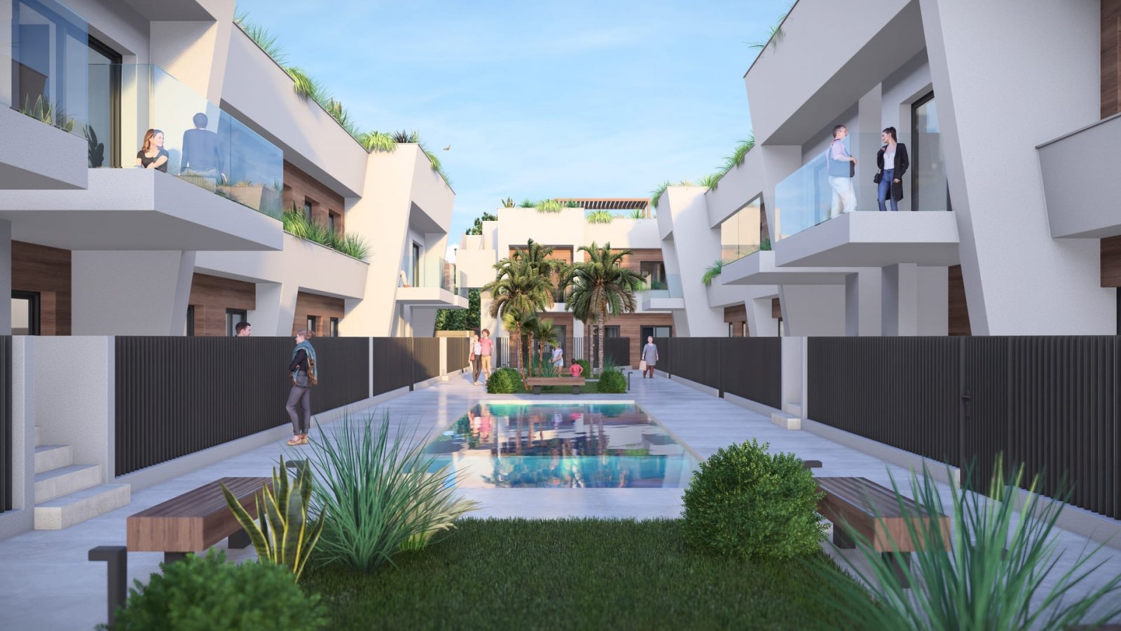 Moderner Bungalow, neben dem Golfplatz, Torre-Pacheco