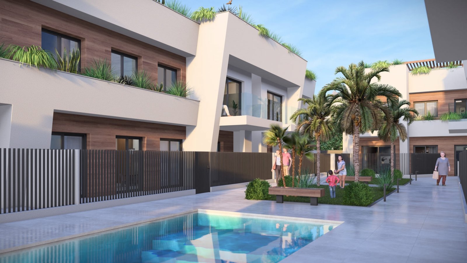 Moderner Bungalow, neben dem Golfplatz, Torre-Pacheco