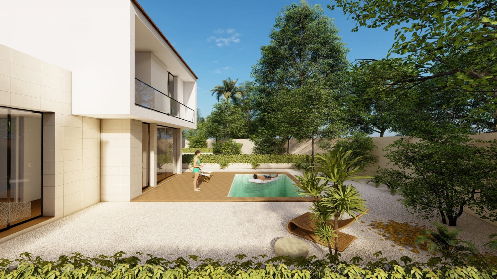Exklusive freistehende Häuser, Meerblick und privater Pool, La Nucia