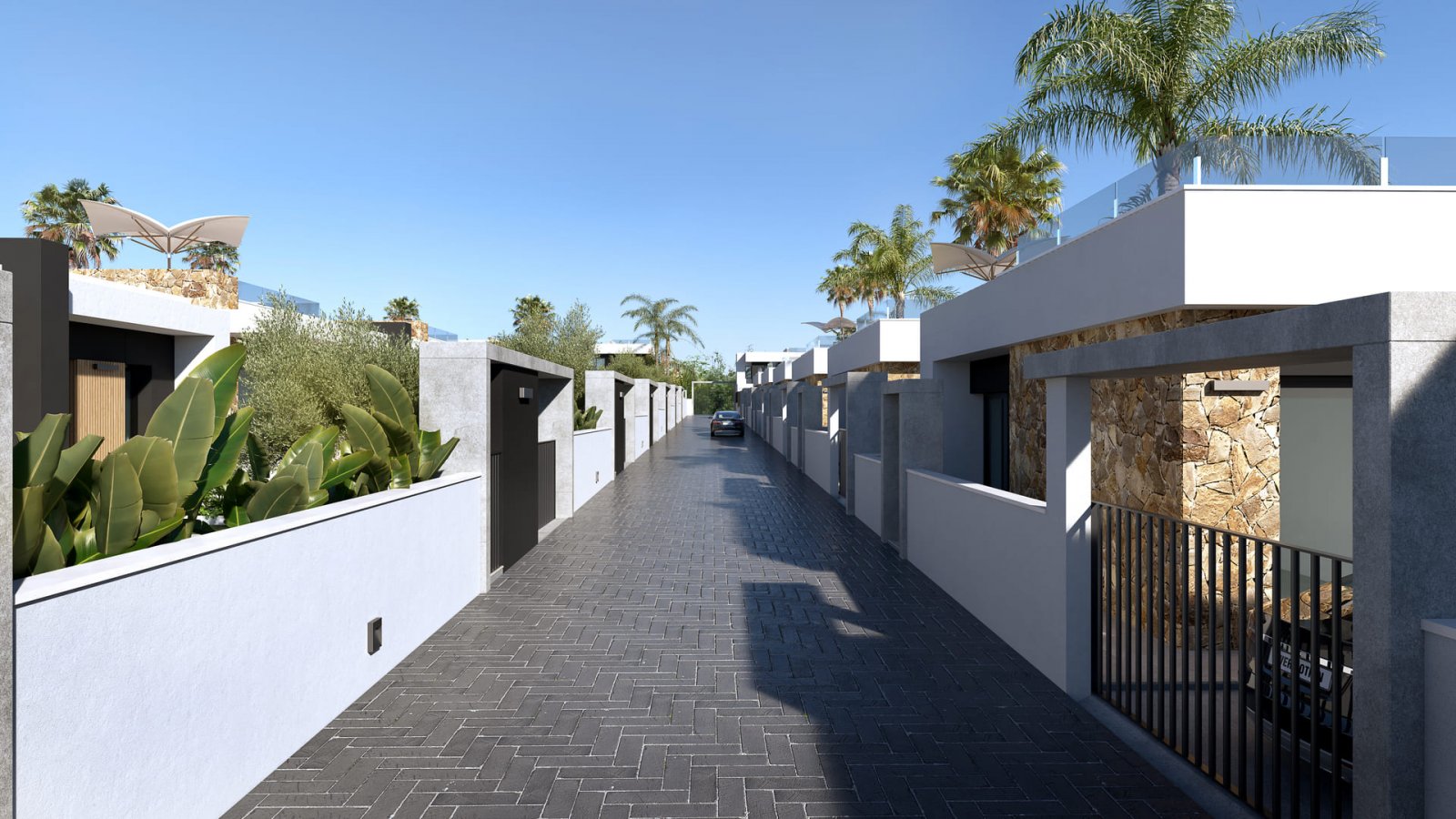 Exklusive freistehende Häuser mit Pool und Garten, Ciudad Quesada