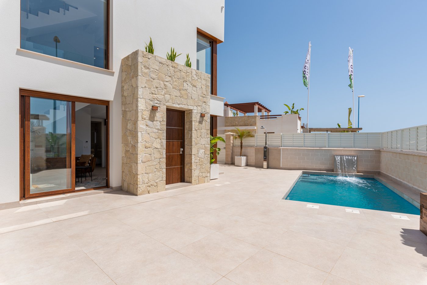 Exklusive Villen, 1 km vom Meer entfernt, private Pools, Vera