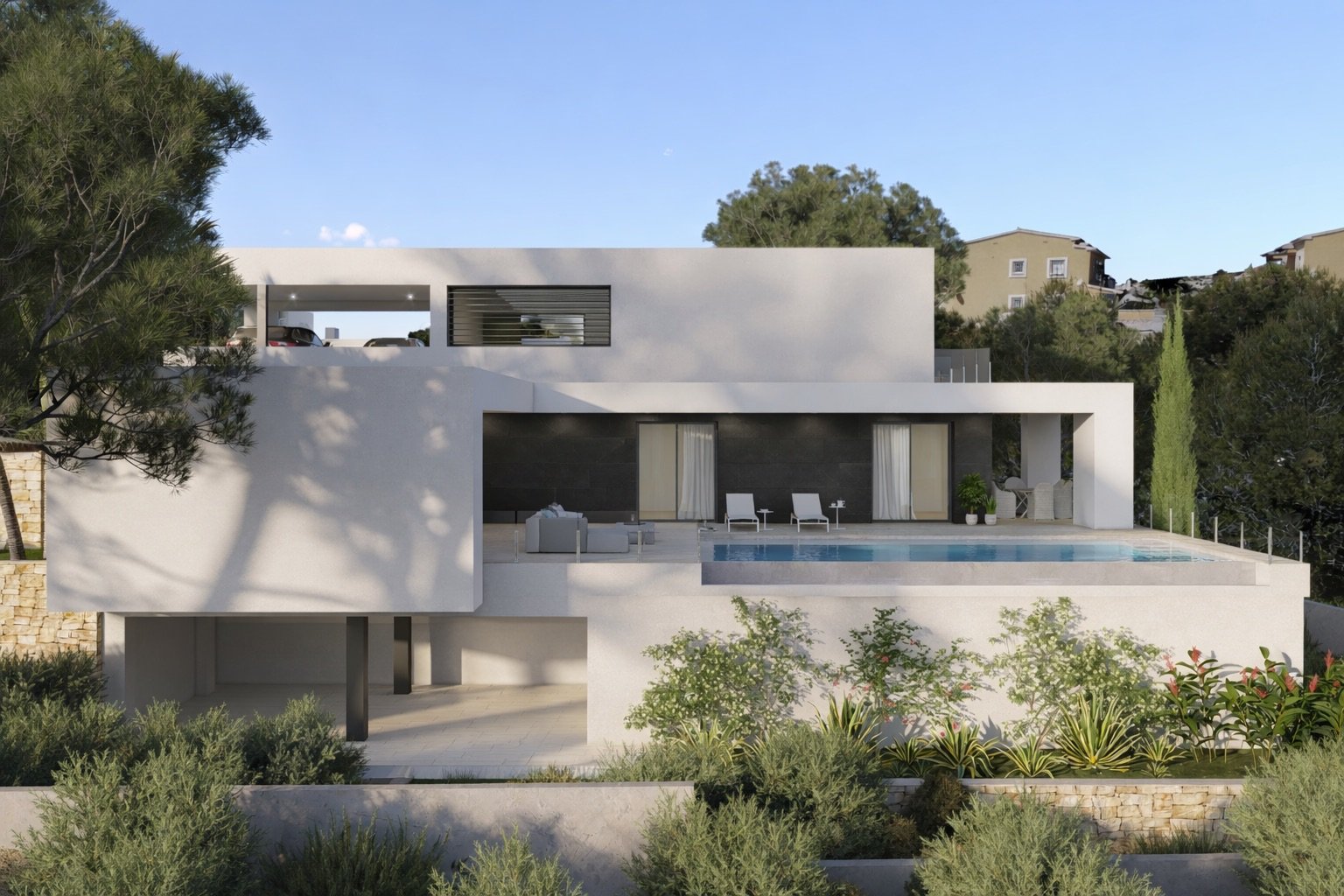 Luxusvilla, privater Pool und Meerblick, Cumbre del Sol