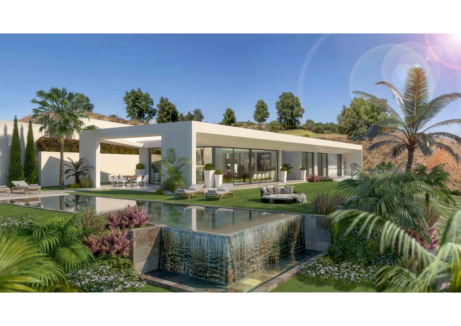 Luxusvilla mit Meerblick in der Nähe von Golf, La Cala de Mijas