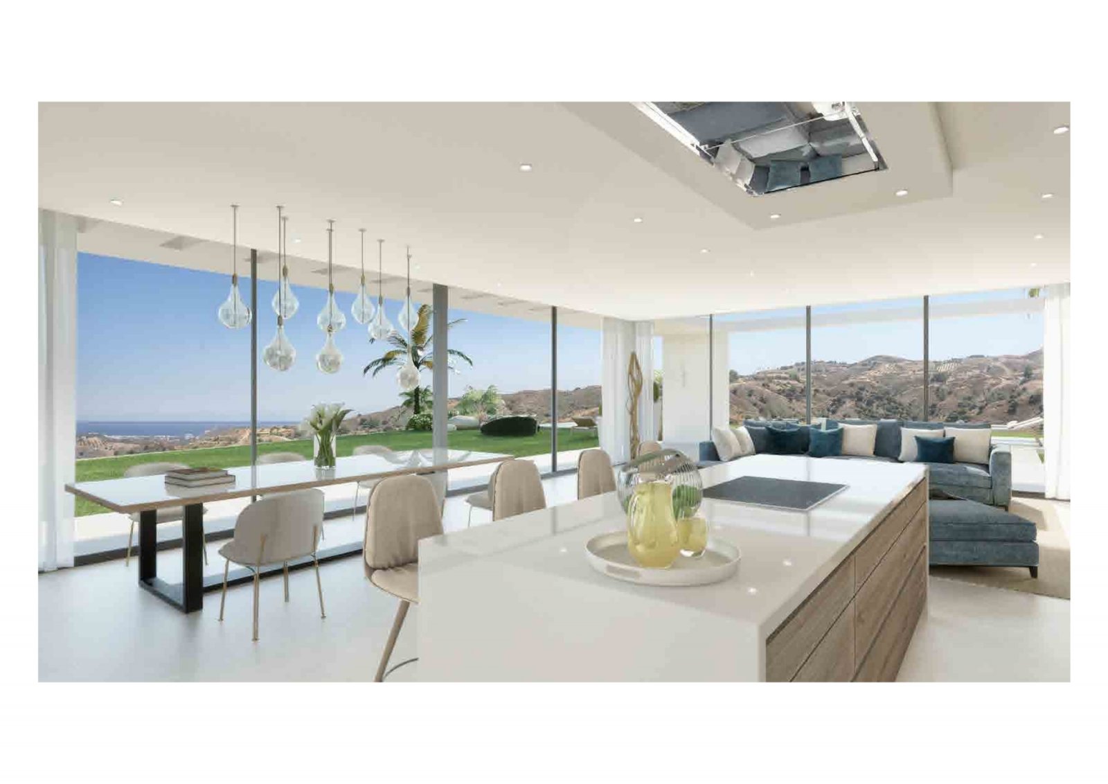 Luxusvilla mit Meerblick in der Nähe von Golf, La Cala de Mijas