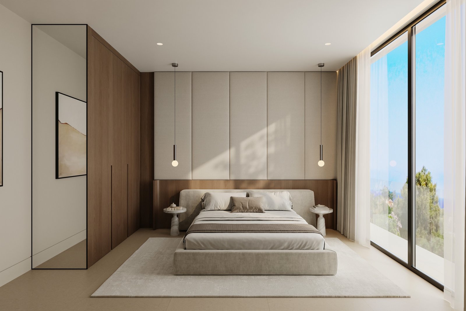 Luxuriöse Villen 300 m vom Meer entfernt mit privatem Pool, Marbella