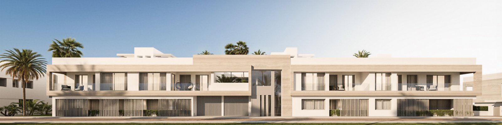 Exklusive Bungalows, 300 m vom Meer entfernt, Marbella