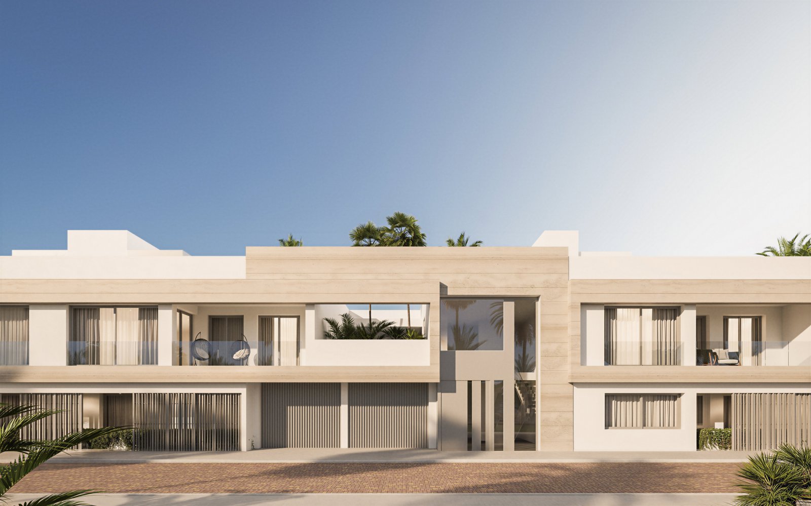 Exklusive Bungalows, 300 m vom Meer entfernt, Marbella