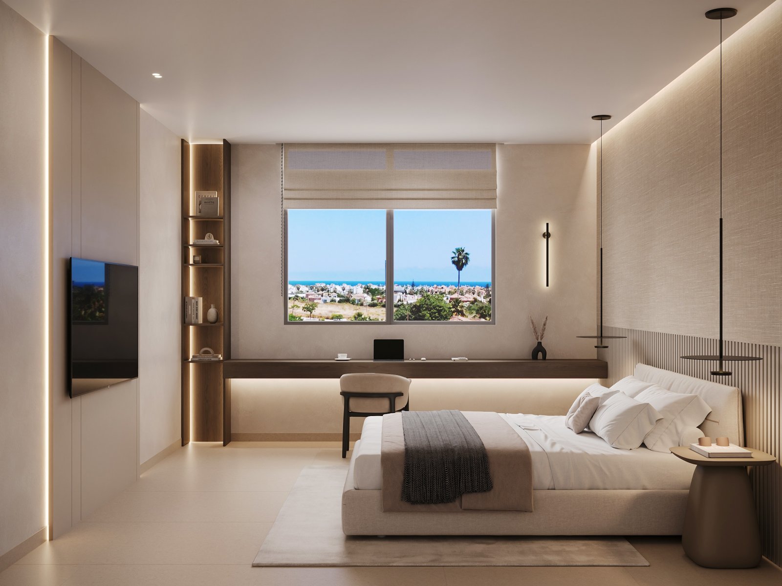Exklusive Bungalows, 300 m vom Meer entfernt, Marbella