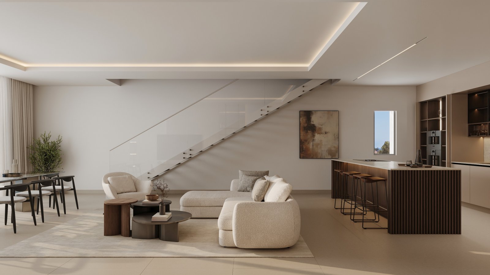 Exklusive Bungalows, 300 m vom Meer entfernt, Marbella