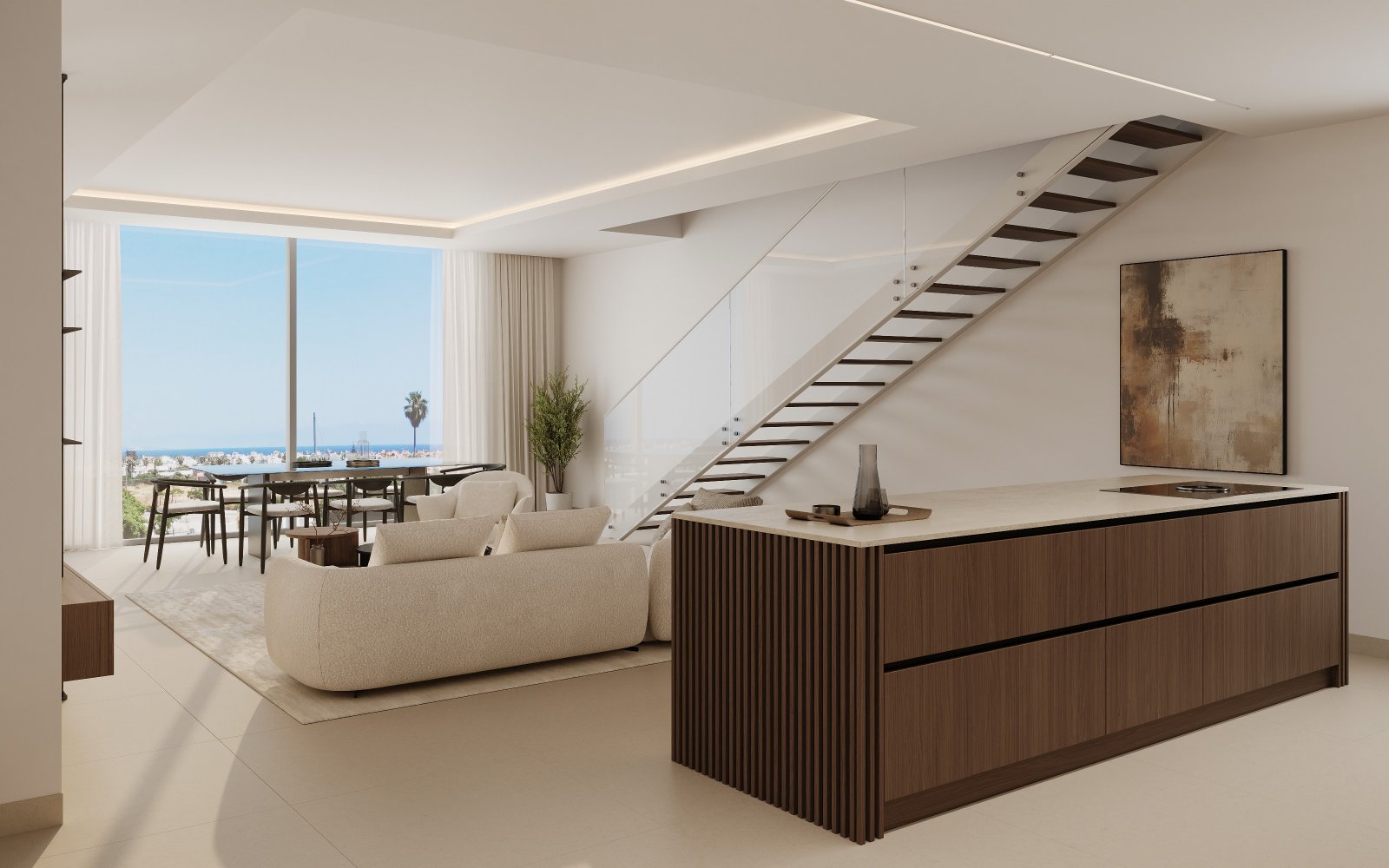 Exklusive Bungalows, 300 m vom Meer entfernt, Marbella