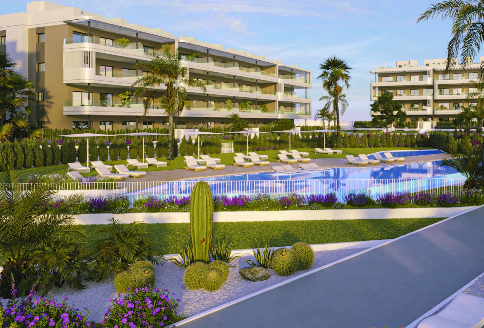 Sonnige Ferienwohnungen 4 km vom Strand entfernt mit Pool und Garten, Torrevieja