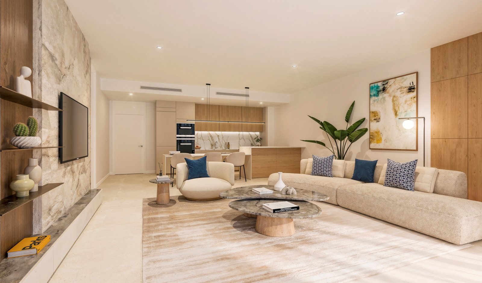 Moderne Apartments mit Meerblick, 2 km vom Strand entfernt, Estepona