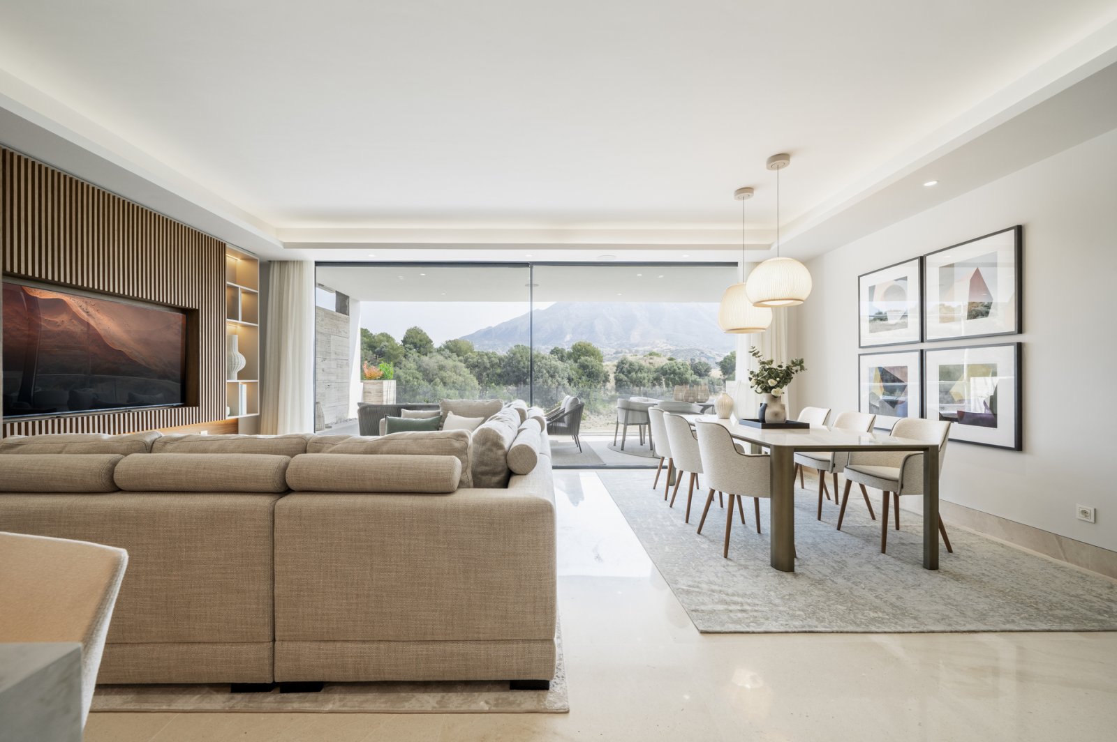 Luxusapartments mit Meerblick und einem nahegelegenen Golfplatz, Marbella
