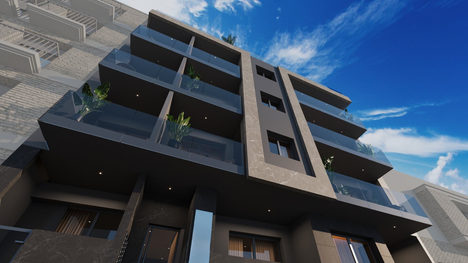 Luxuriöse Apartments und Penthäuser, 400 m vom Meer entfernt, Torrevieja