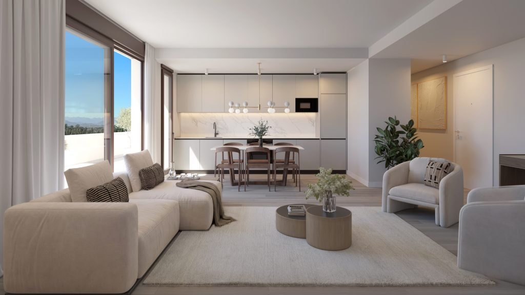 Moderne Apartments, Meerblick und Pool, Las Lagunas de Mijas