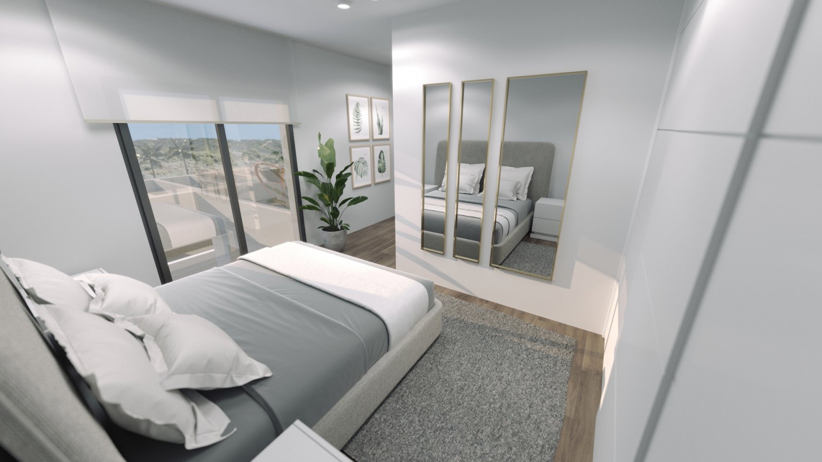 Luxuriöse freistehende Häuser, Meerblick und privater Pool, Finestrat