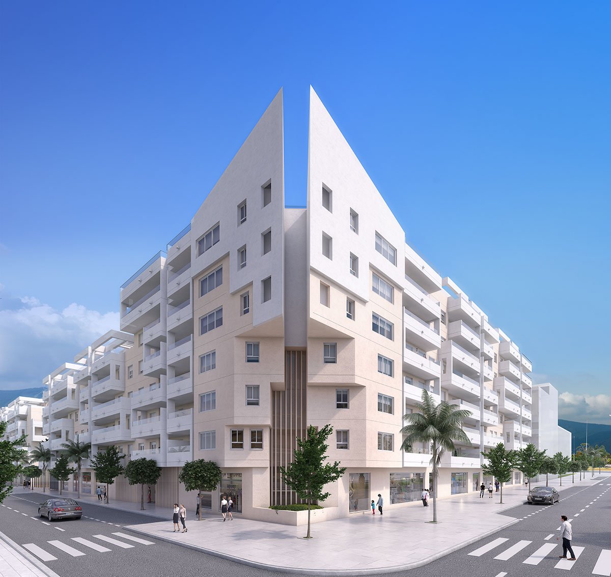 Exklusive Apartments, private Terrassen und Meerblick, Marbella