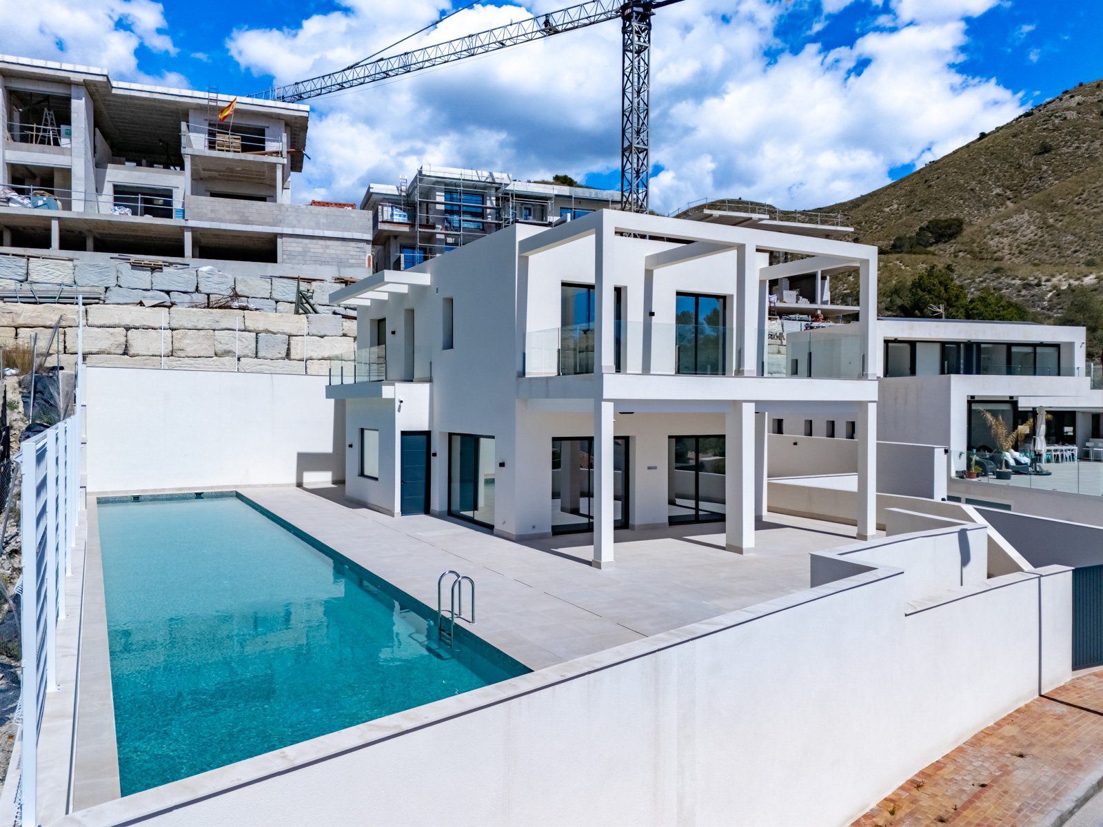 Luxusvilla mit Meerblick und privatem Pool, Finestrat