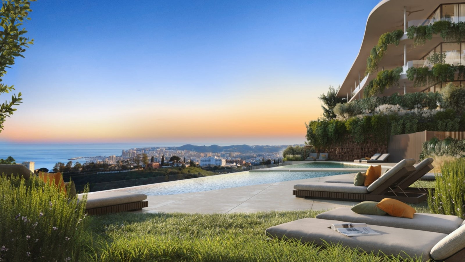 Exklusive Apartments mit Meerblick und Swimmingpool in Fuengirola
