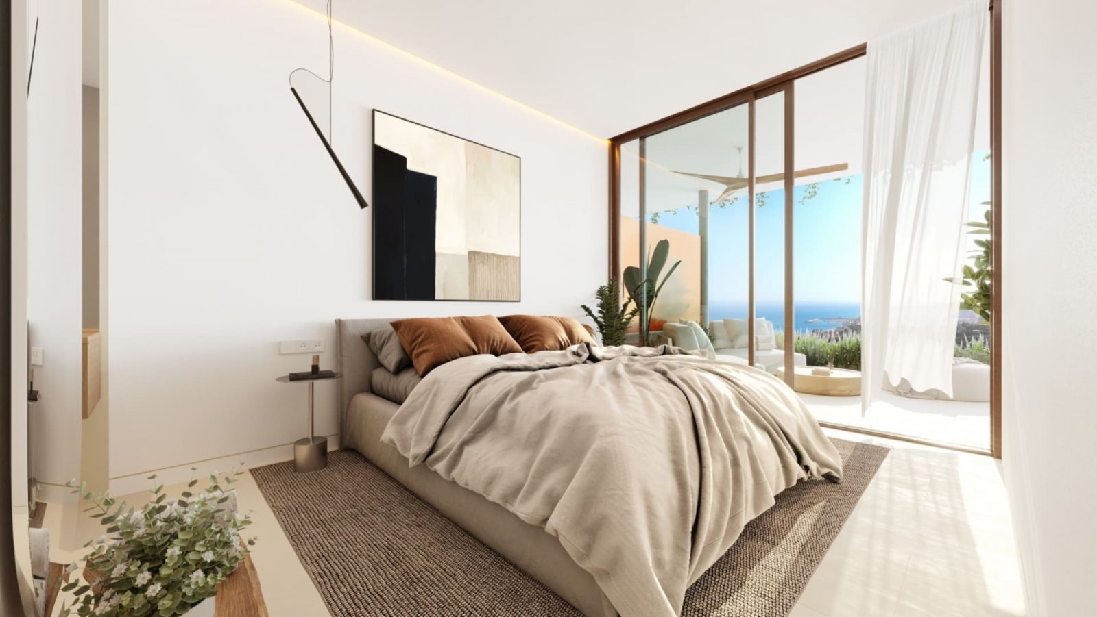 Exklusive Apartments mit Meerblick und Swimmingpool in Fuengirola