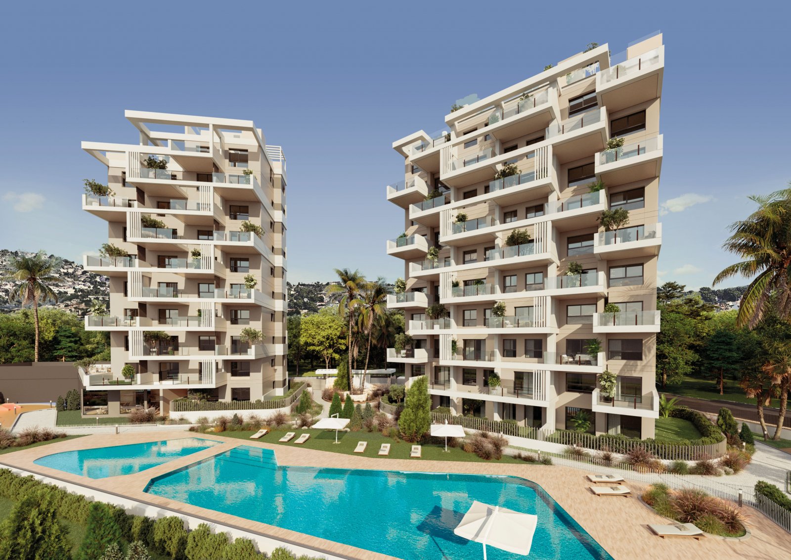 Exklusive Apartments 1 km vom Meer entfernt, Calpe