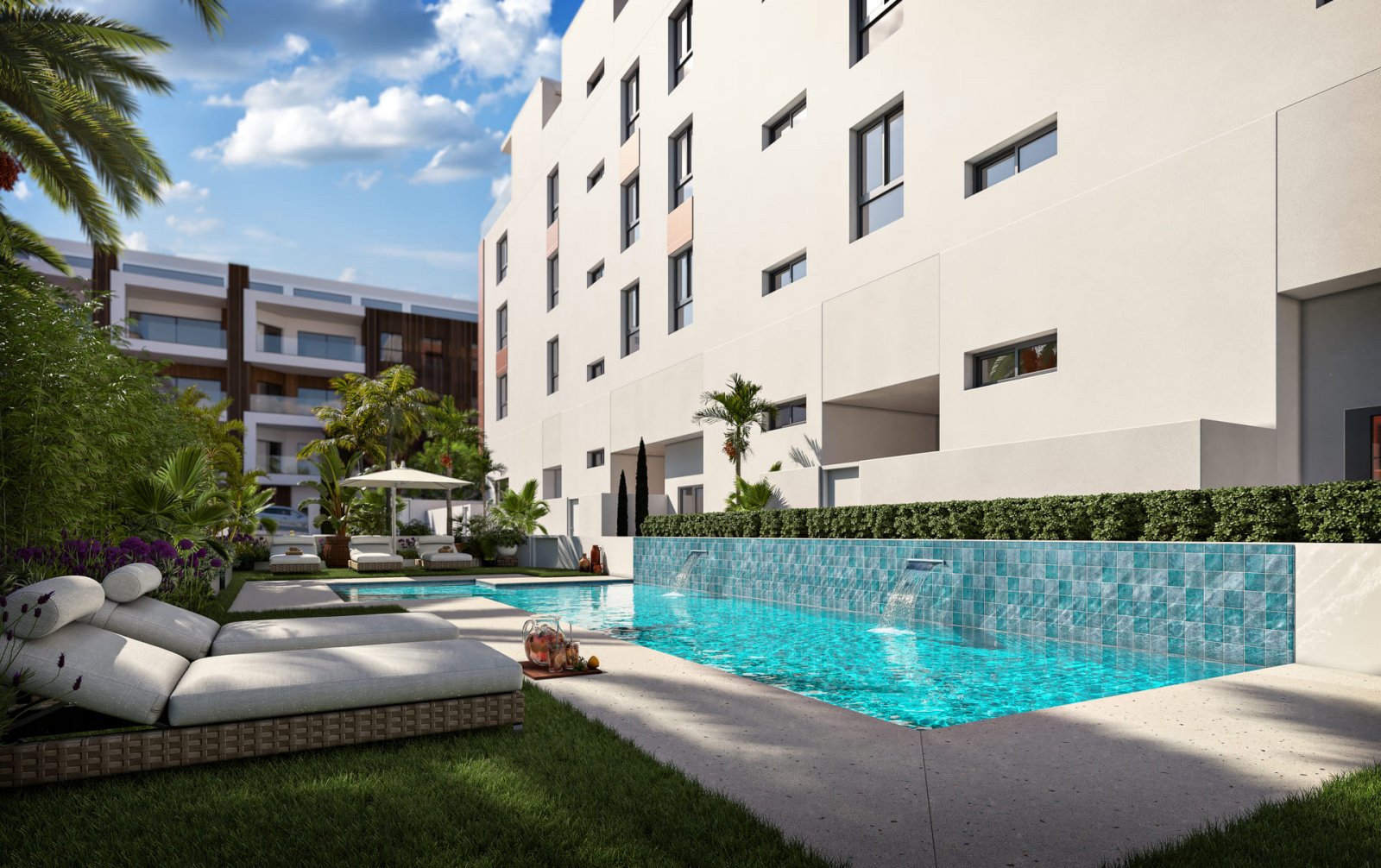 Exklusive Apartments und Penthäuser mit Swimmingpool, 1 km vom Meer entfernt, La Vila Joiosa