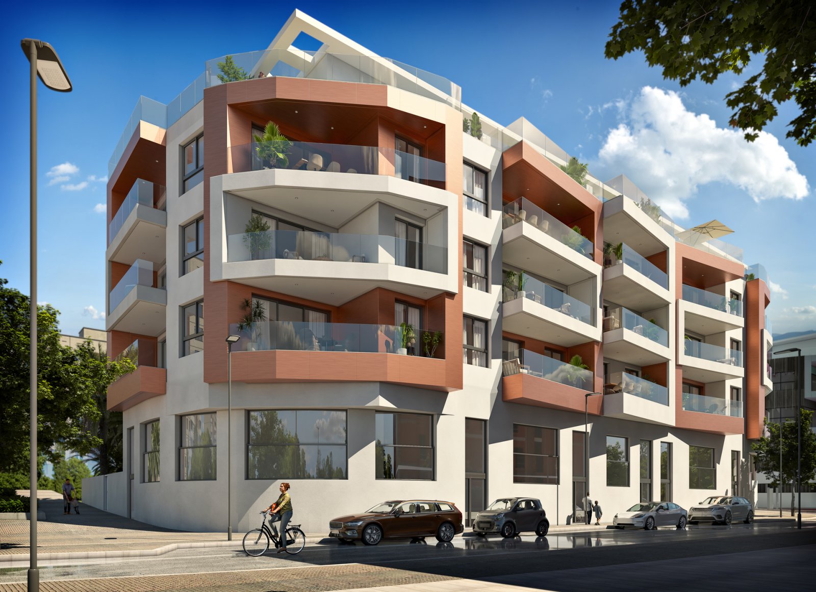 Exklusive Apartments und Penthäuser mit Swimmingpool, 1 km vom Meer entfernt, La Vila Joiosa
