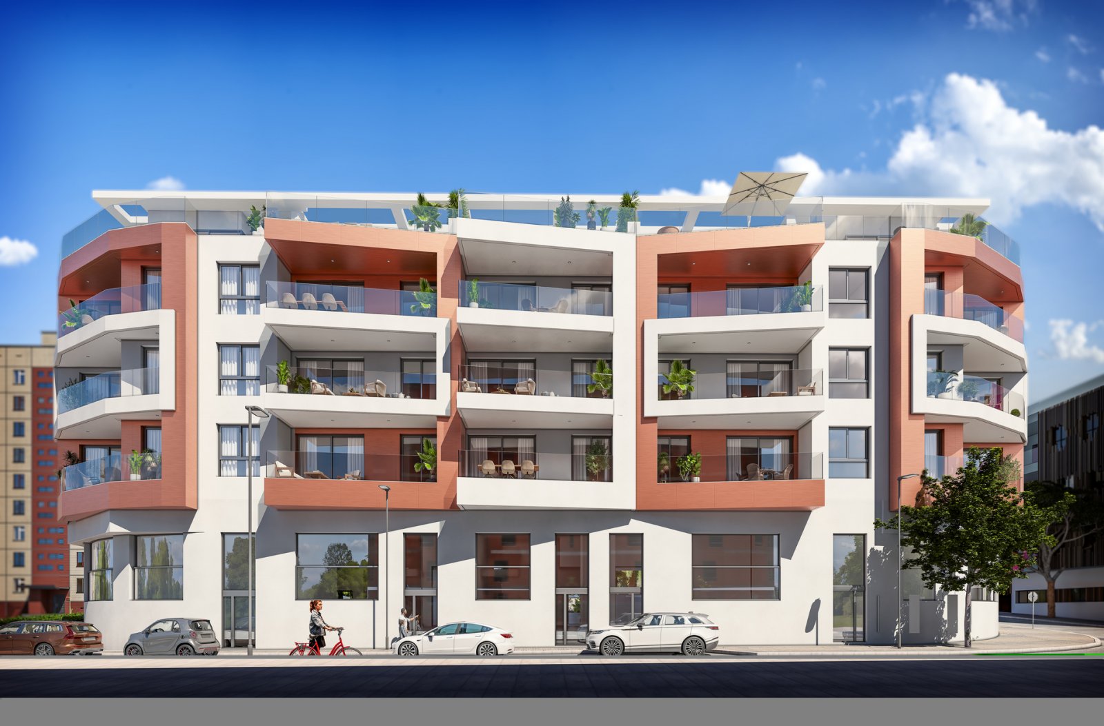 Exklusive Apartments und Penthäuser mit Swimmingpool, 1 km vom Meer entfernt, La Vila Joiosa