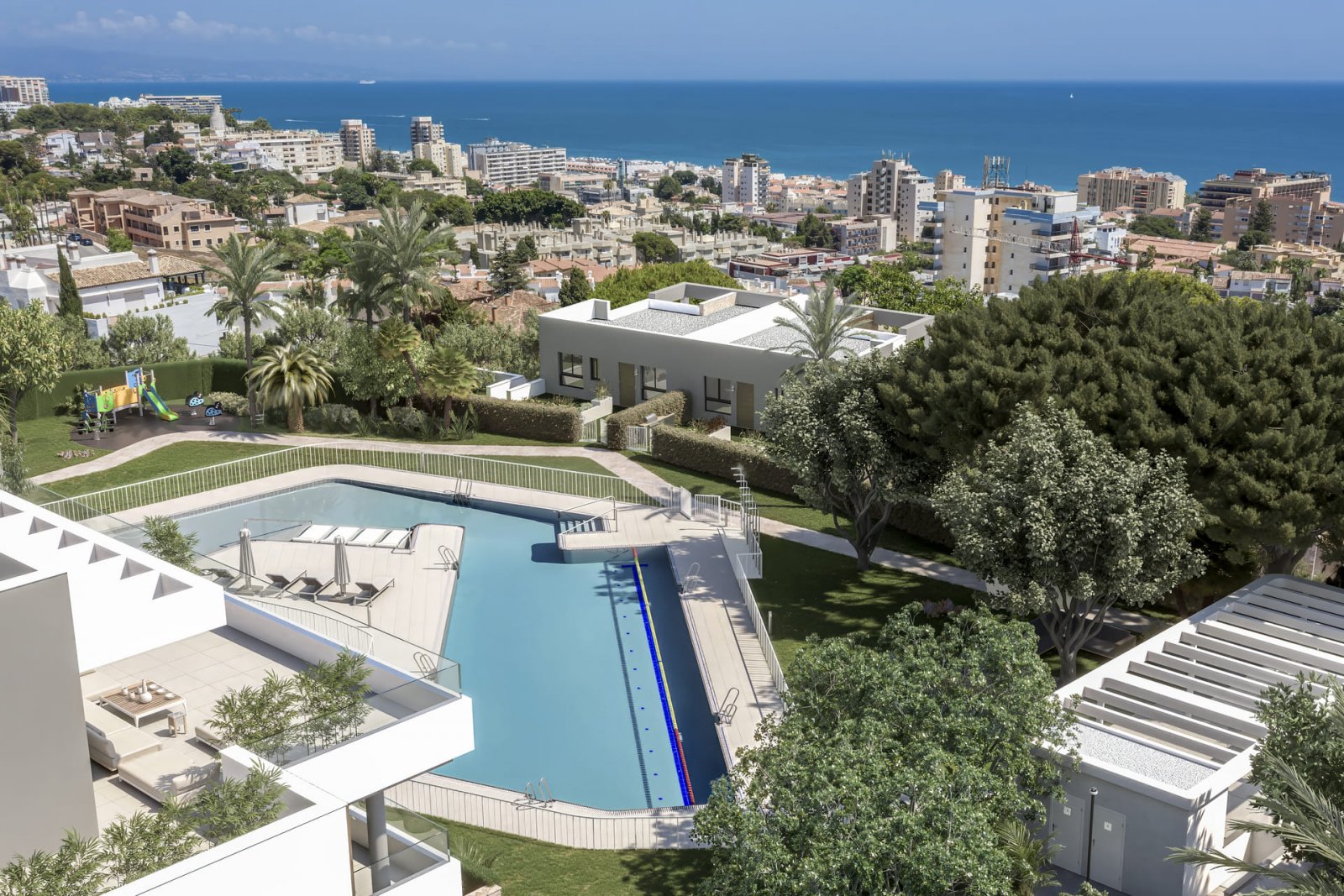 Exklusives Apartment mit Meerblick, in Strandnähe, Torremolinos