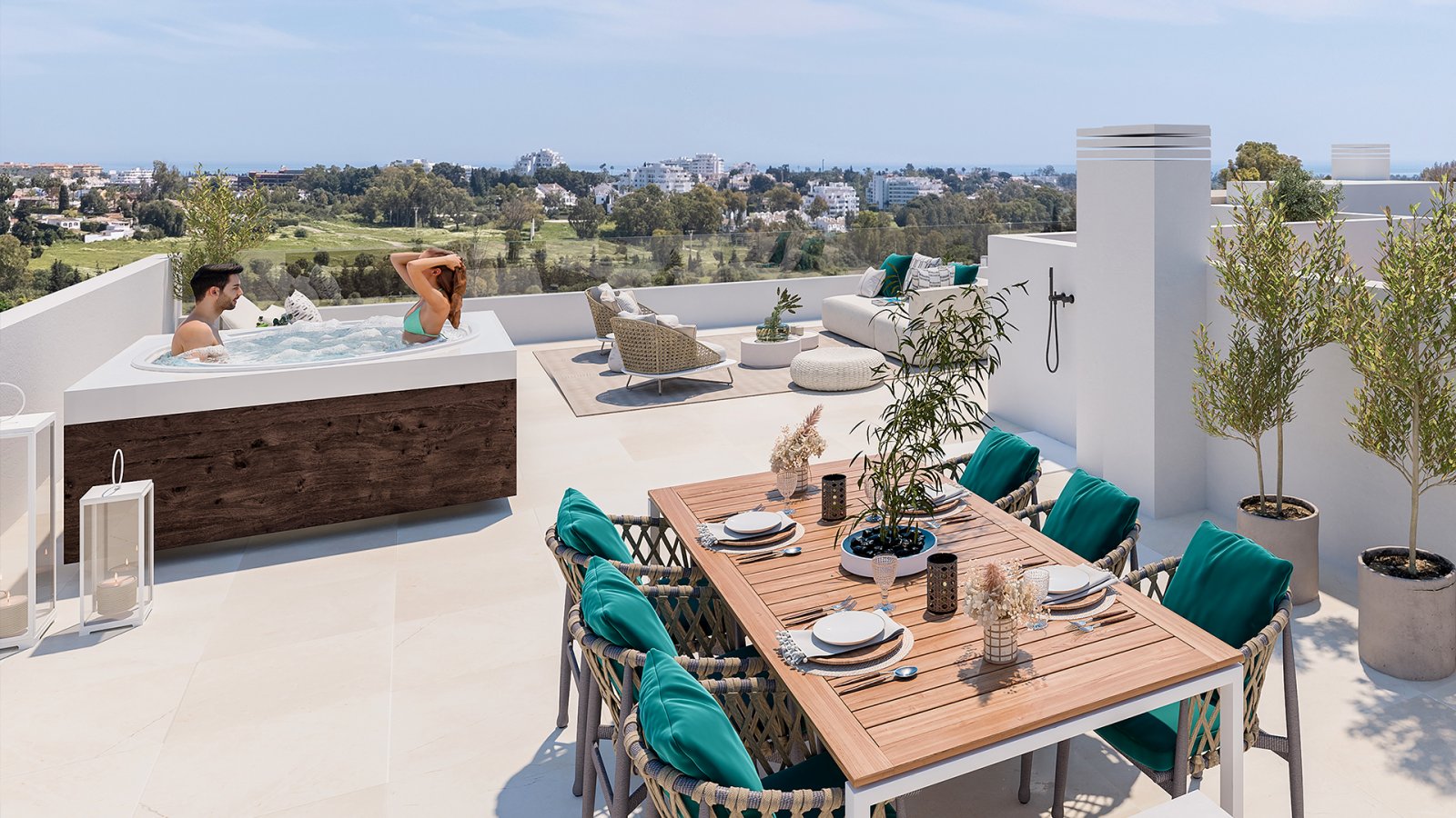 Stilvolle Apartments am Golfplatz, Atalaya Emotion, Marbella