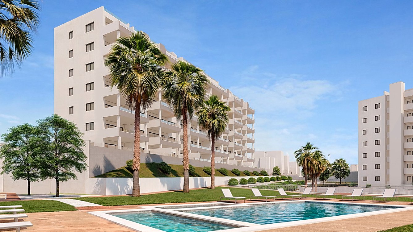 Modernes Apartment mit Pool, San Miguel de Salinas