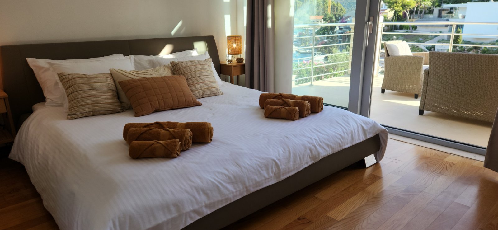 Luxuriöse Villa in erster Linie am Meer auf der Insel Korcula, Žrnovo