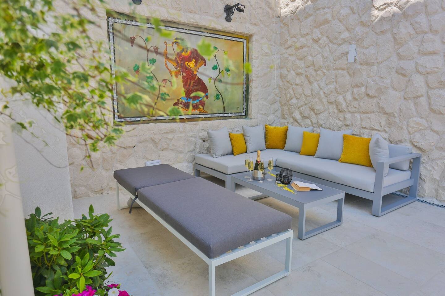 Designvilla, Wellnessbereich, Pool und Panoramablick Kučine Split