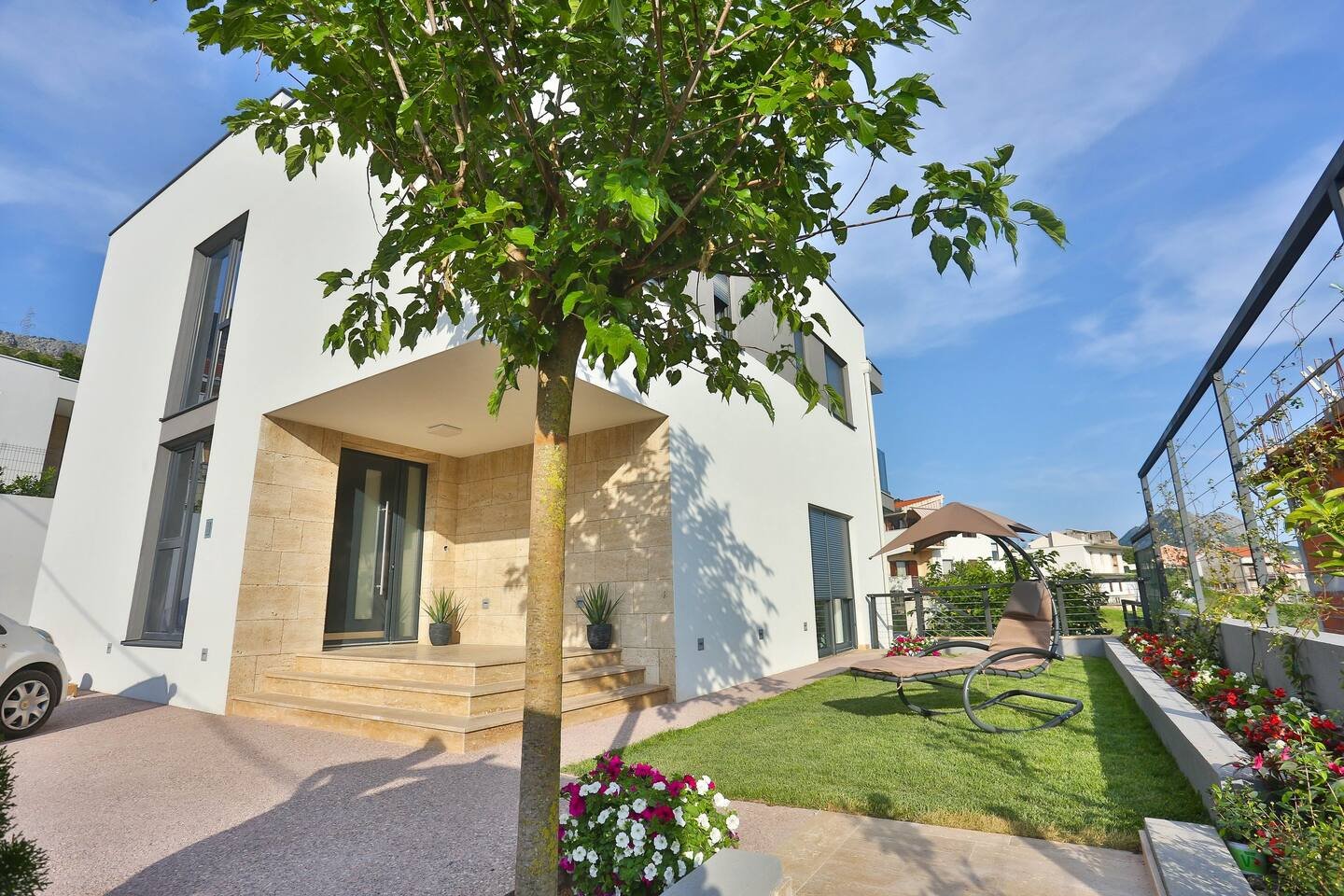 Designvilla, Wellnessbereich, Pool und Panoramablick Kučine Split